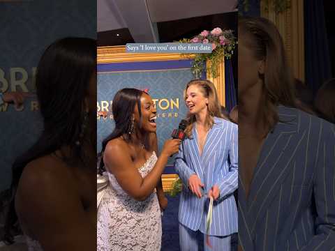 saying 'i love you' on the first date - woo or shoo for the #bridgerton cast? #shorts