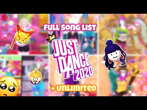 Just dance 2020 💕FULL SONG LIST (+Unlimited)💕 Despedida (un Mes atrasado xd)