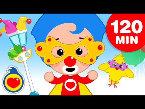 Máscaras Divertidas ♫ E Mais Episódios de Um Herói do Coração (120 Min) ♫ Desenhos Animados