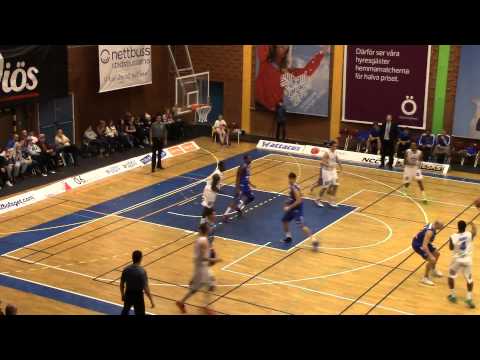 Brandon Peterson - Jamtland vs Solna - 23 Points, 18 rebounds