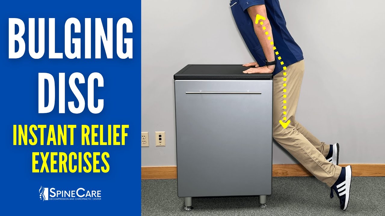 Best Exercises to Decompress a Bulging Disc (for INSTANT RELIEF)