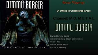 United in Unhallowed Grace - Dimmu Borgir 1999, Spiritual Black Dimensions Album.