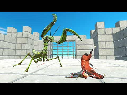 NEW UNIT GIANT PRAYING MANTIS VS EVERY UNIT IN STONE CASTLE | ANIMAL REVOLT BATTLE SIMULATOR