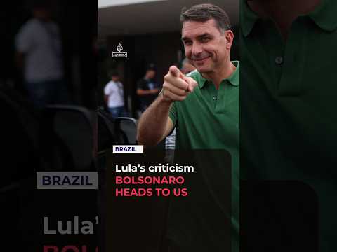 Lula criticises Flávio Bolsonaro after reported US departure