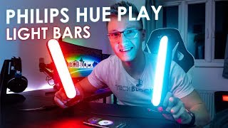 Philips Hue Play - LED Light Bars | Works with Razer Chroma &amp; Hue Sync