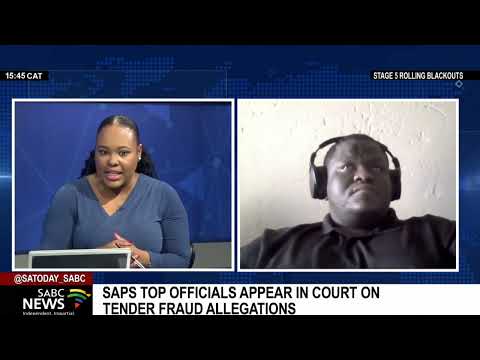 Fraud and corruption case against high-ranking police officials: Melusi Ncala