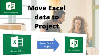This video explains how to move Excel data to Microsoft Project