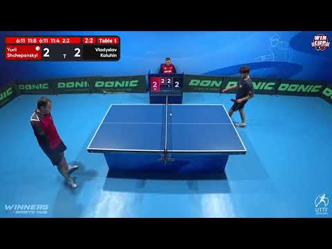 15:30 Yurii Shchepanskyi 2-3 Vladyslav Kaluhin West 3 WIN CUP 07.12.2022 | TABLE TENNIS WINCUP