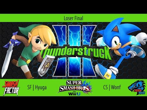 Thunderstruck III - Smash 4 Losers Final: SF | Hyuga (Toon Link) vs. CS | Wonf (Sonic)