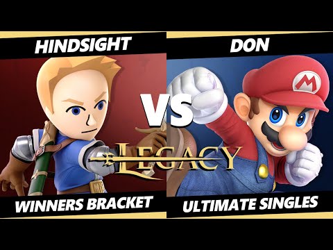 Legacy 1 - Hindsight (Mii Swordfighter) Vs. Don (Mario) SSBU Ultimate Tournament