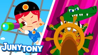 🏴‍☠️Pirate Adventure | Adventure Songs for Kids | Preschool Songs | JunyTony