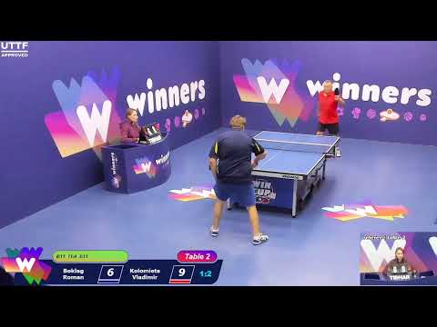 WINners CUP table 2  24.10 Boklag Roman - Kolomiets Vladimir 12:15