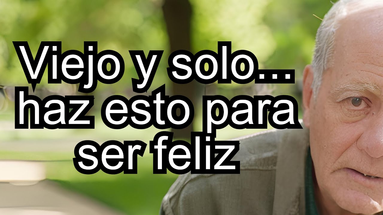 Haz esto cada día para ser feliz en la vejez