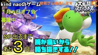 【スマブラ３ＤＳ】SP発売まであと３日！！腕痛いから勝ち抜きバトルするよ！！【フレ戦】【初見さん歓迎】