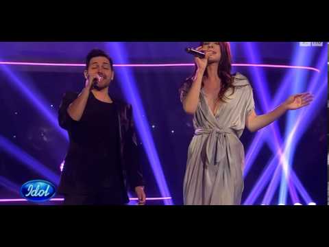 Idol reunion Norway ( Alejandro and Linnea amazing duet -Beautiful Day)
