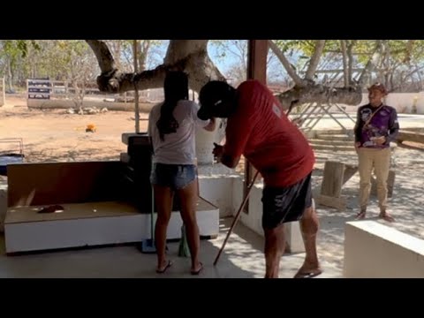 ABRIRAM A MELANCIA DE BIRO SEM PERMISSÃO DELE 😂|@Negobironaconzinha 