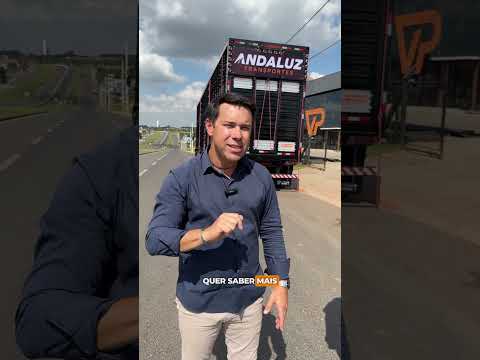 Boiadeira 2 Pisos 3 Eixos com Elevador JF Andaluz de Juína Bela Vista de Goiás - GO - Via Pesada