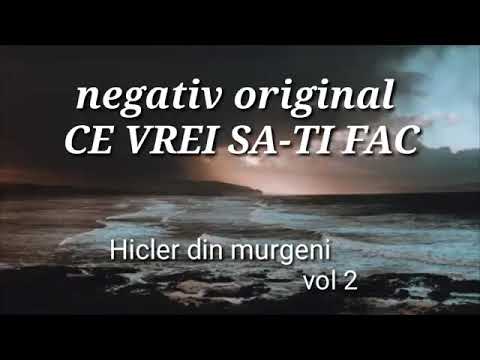 negativ original {ce vrei să-ți  fac }