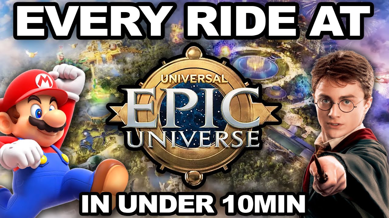 Every Ride Coming to Epic Universe in 2025! (Universal Orlando Resort)