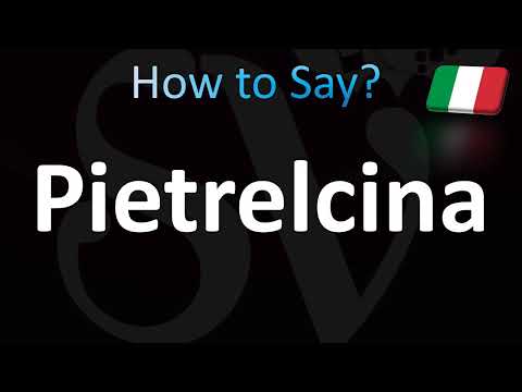How to Pronounce ''Pietrelcina' Correctly!' (Italian)