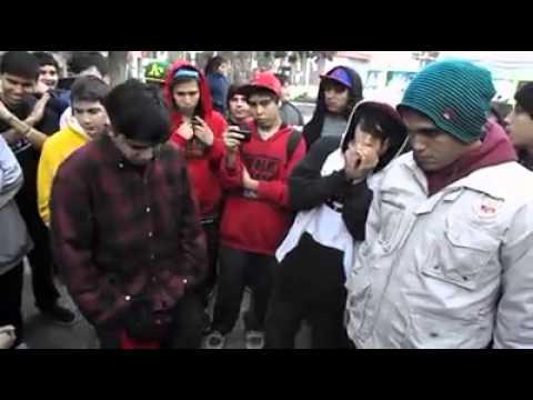 Pocho vs Homer (Final) Gigantes De Acero freestyle