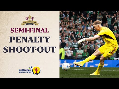 FULL PENALTY SHOOTOUT | Aberdeen 3-3 Celtic | Scottish Gas Scottish Cup Semi-Final