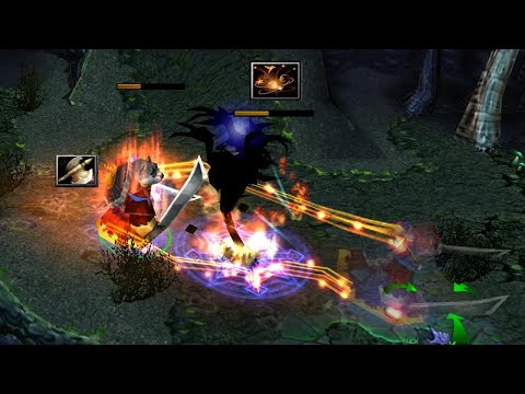 DOTA EMBER SPIRIT vs SHADOW FIEND (SUPER HARD GAME)