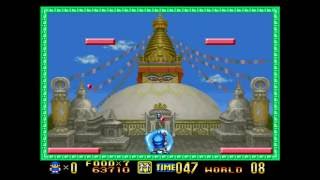 Super Pang SNES Gameplay - Capcom's Classic Retro Bubble-Popping Fun