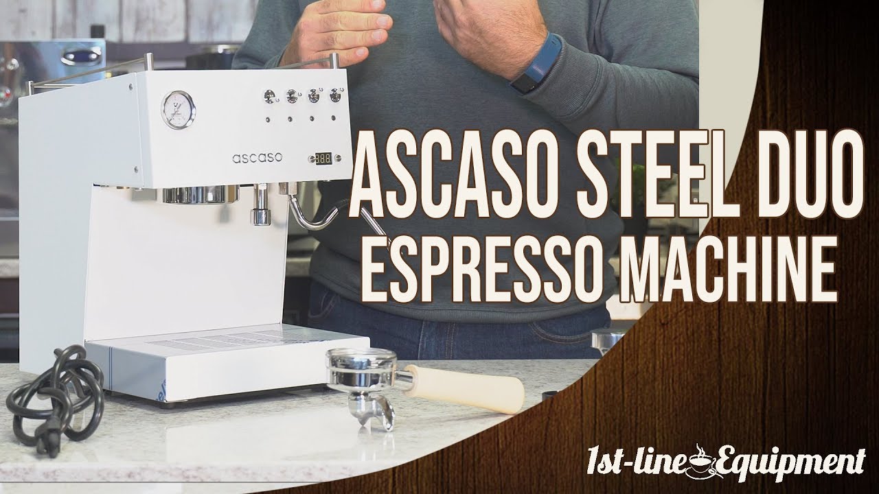 Detailed Overview: The Ascaso Steel Duo PID Dual Thermoblock Espresso Machine