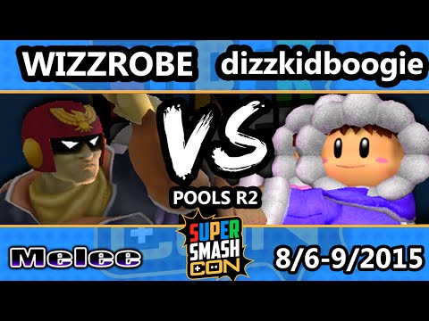 SSC - CoG | Wizzrobe (Captain Falcon) Vs. dizzkidboogie (Ice Climbers) SSBM R2 Pools - Smash Melee