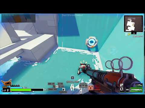 RoboQuest Movement Showcase | Double Jump shortening WITH INPUT OVERLAY (Jetpack artifact required)