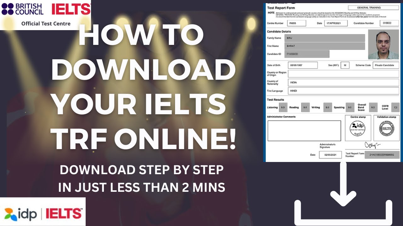 How to download ielts result online|How to download ielts result trf| How to check ielts result