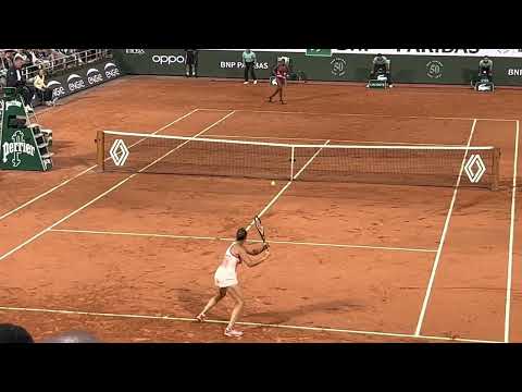 Aryna Sabalenka vs Sloane Stephens 4K tiebreak (2023 Roland Garros)