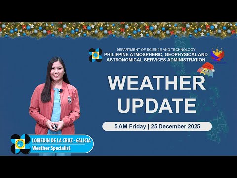 Public Weather Forecast issued at 5AM | December 26, 2025 - Friday