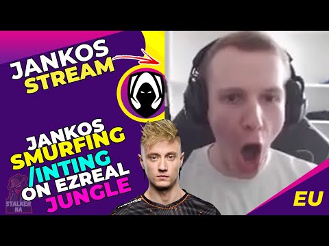 Jankos SMURFING Then INTING on Ezreal Jungle ft. REKKLES 👀