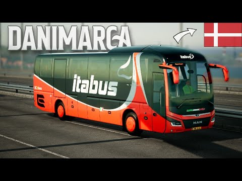 TRIP to DENMARK on FERNBUS! (New DLC)