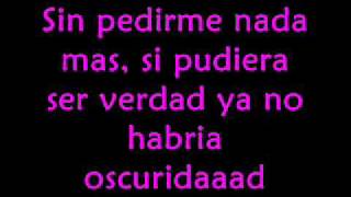 Belinda - Luz Sin Gravedad - Con Letra