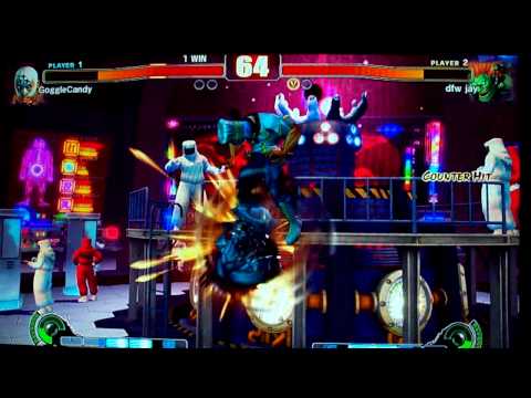 GoggleCandy (Fuerte) Vs dfw jay (Blanka) FNEX XBL SF4 Tourny 5 of 5