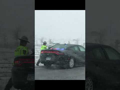 Car accidents in dangerous winter storm in NW Minneapolis metro area 12/28/25