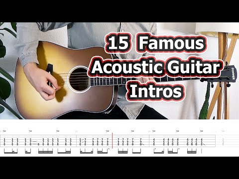 15 Famous Acoustic Guitar Intros (with Tabs)