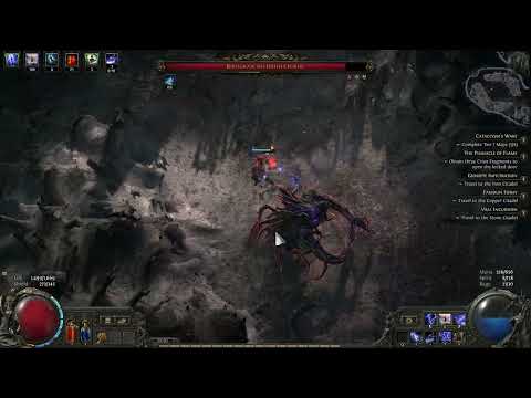 Path of Exile 2 - SCSSF Level 79 Lighting Crit Invoker vs Tier 7 boss burst