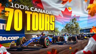 ENCORE UNE COURSE TRÈS MOUVEMENTÉE... - 100% Canada F1 25