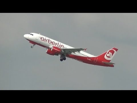 Air Berlin Airbus A320 Flight AB6304 from Munich / München to Hamburg D-ABDP