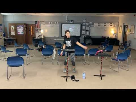 BGMS Choir Riser Choreo. – Better When I’m Dancing
