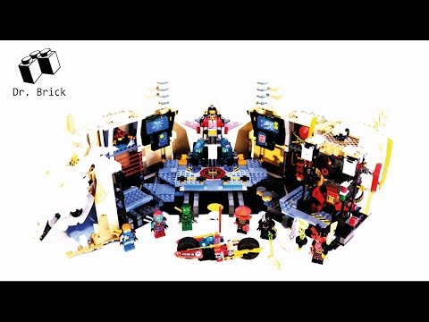 LEGO NINJAGO / 70596 SAMURAI X CAVE CHAOS / STOP MOTION SPEED BUILD
