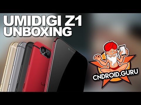 UMIDIGI Z1 Unboxing Video