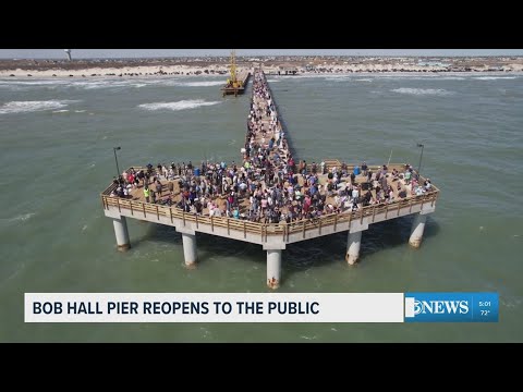 Bob Hall Pier reopens to the public