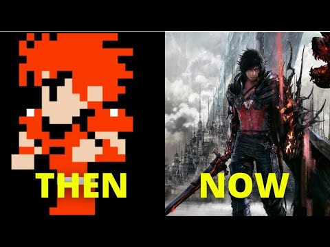 Evolution of Final Fantasy Games (Main Series)