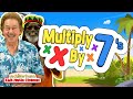 Multiply by 7's! | Multiply By Music | Jack Hartmann
