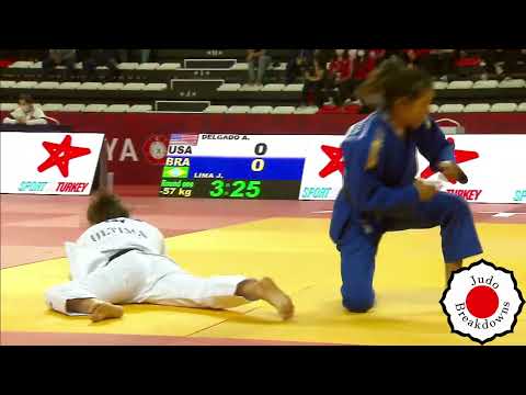 Judo Womens - Angelic Delgado vs. Jessica Lima - U57 Grand Slam Antalya 2022